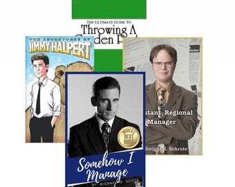 The Office Notebook Bundle: &quot;Somehow I Manage&quot;, &quot;Adventures of Jimmy Halpert&quot;
