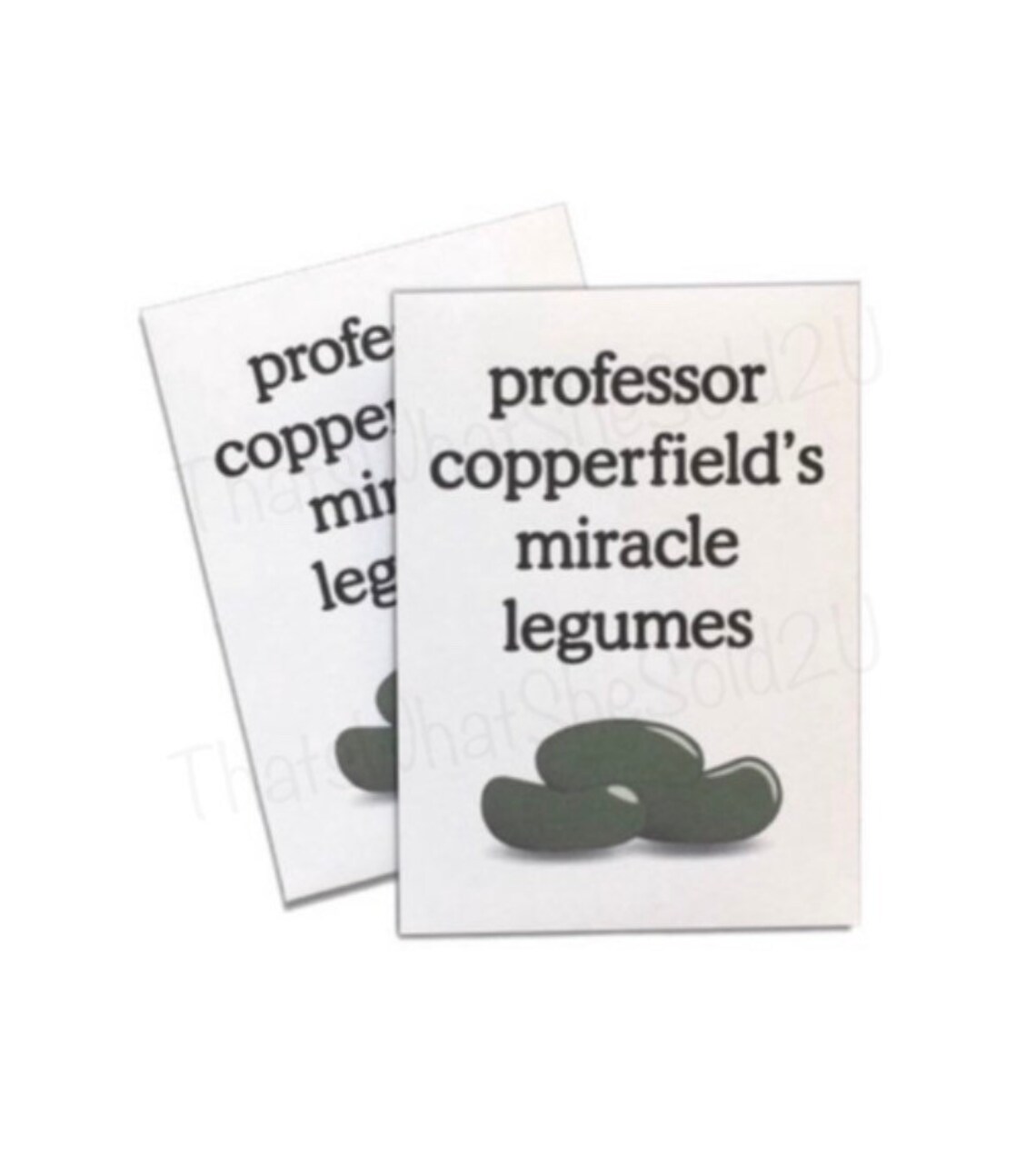 Professor Copperfields Miracle Legumes 2 Pack the Office - Etsy