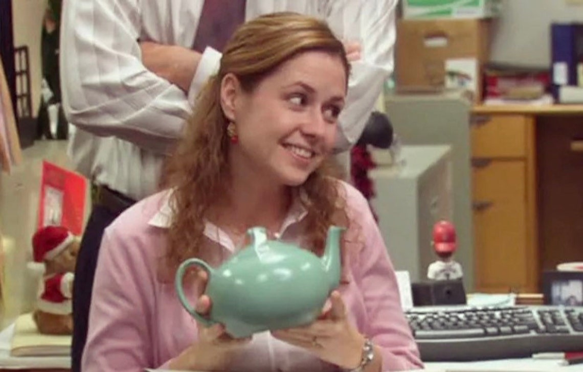 Jim & Pams Teapot the Office Teapot Seafoam Green Teapot Etsy