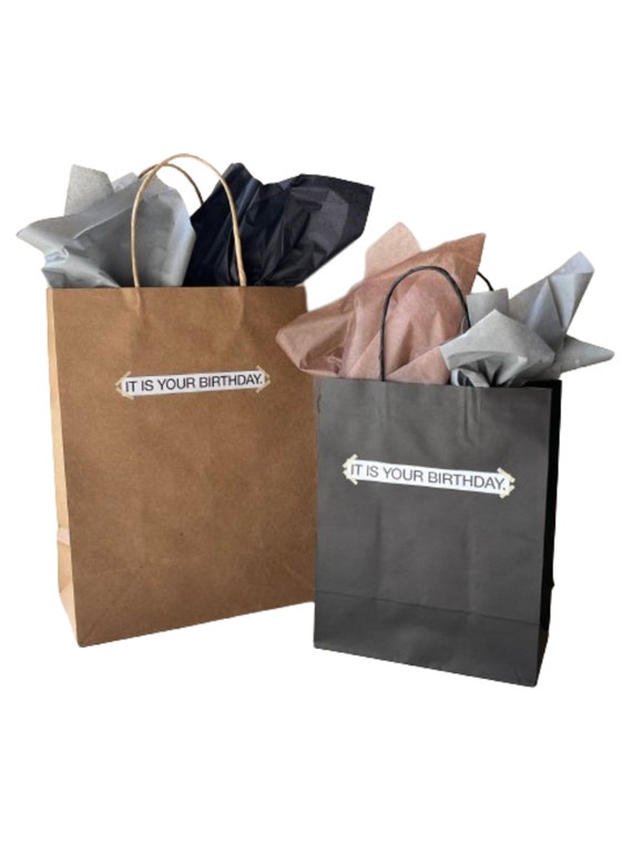 It IS YOUR BIRTHDAY. Gift Bag & Tissue Paper the Office Diy Gift Wrapping  In-shop Add-on or Individual Item Shipped 