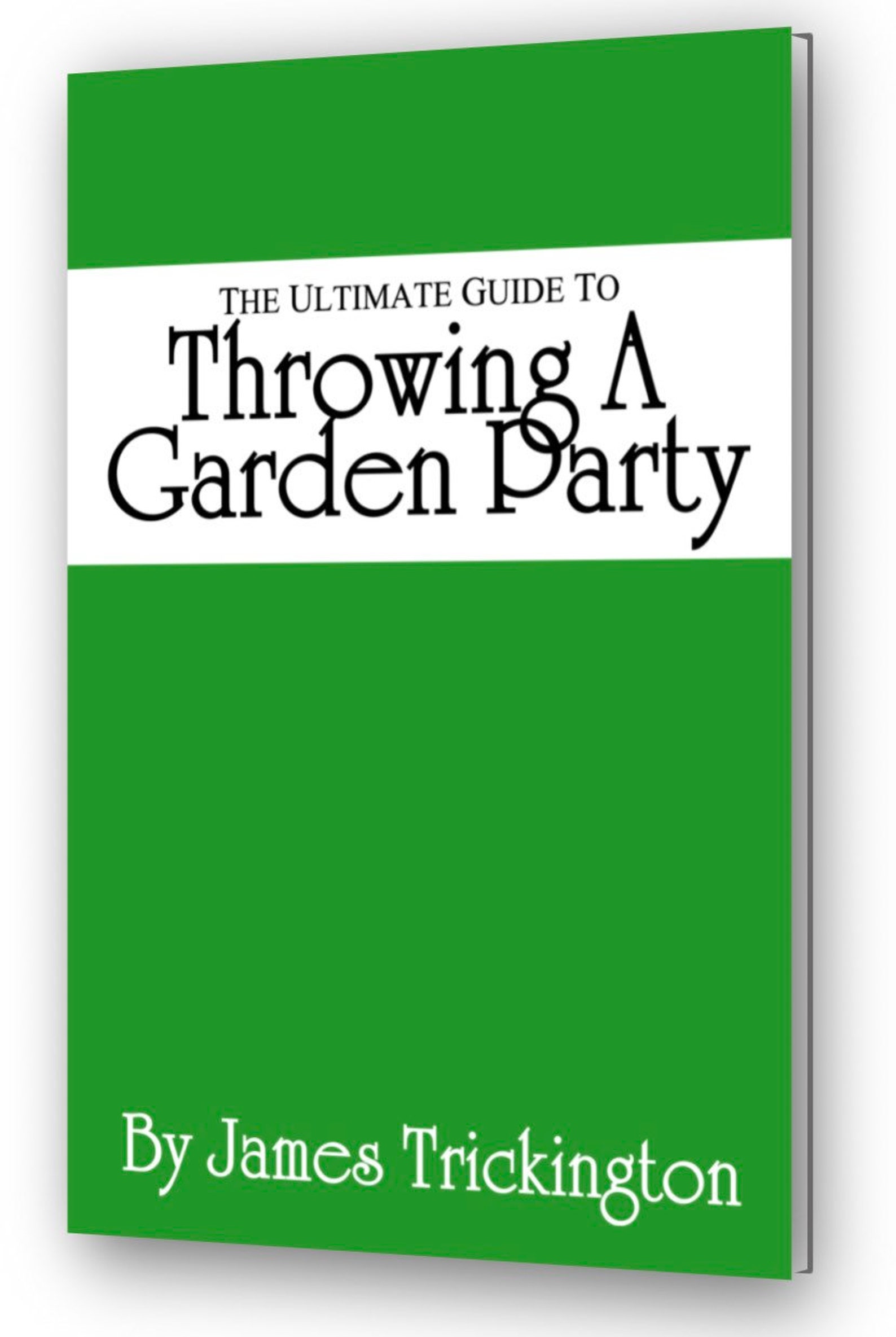 Notebook ultimate Guide to Throwing a Garden Party by James Etsy