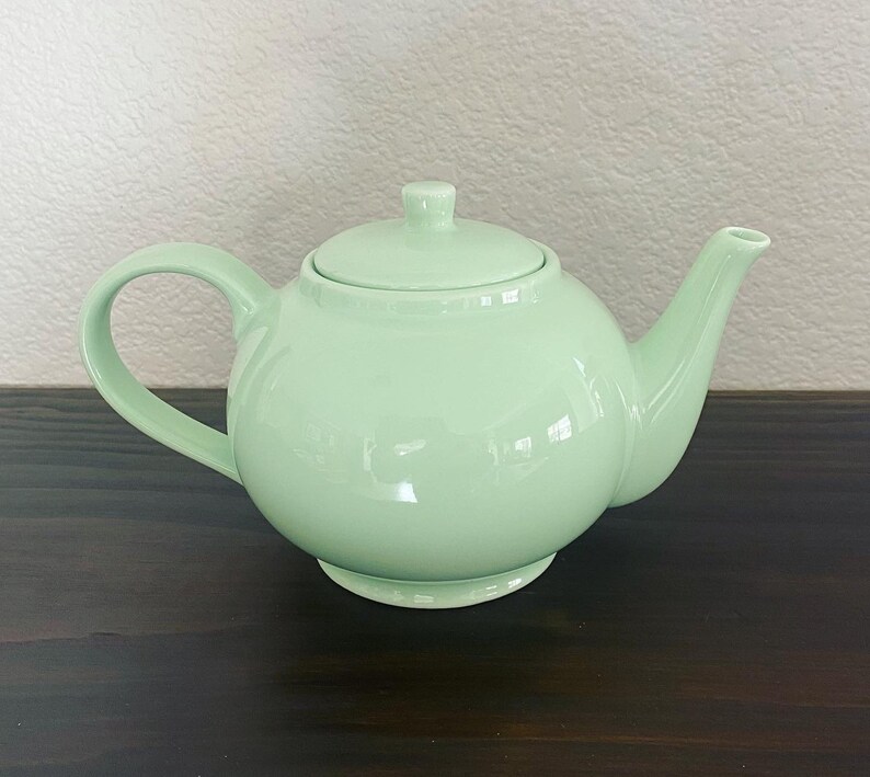 Jim & Pams Teapot the Office Teapot Seafoam Green Teapot Etsy