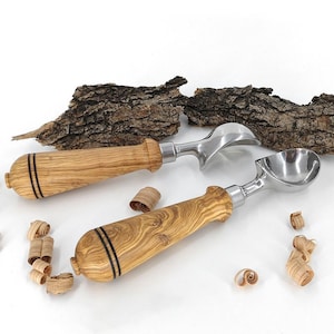 Olive Wood Ice Cream Scoop - Olivewood Pens®