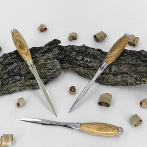 Abrecartas Mediano de Madera de Olivo - Olivewood Pens®