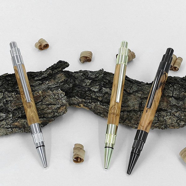 Bolígrafo Click de Madera de Olivo - Olivewood Pens®