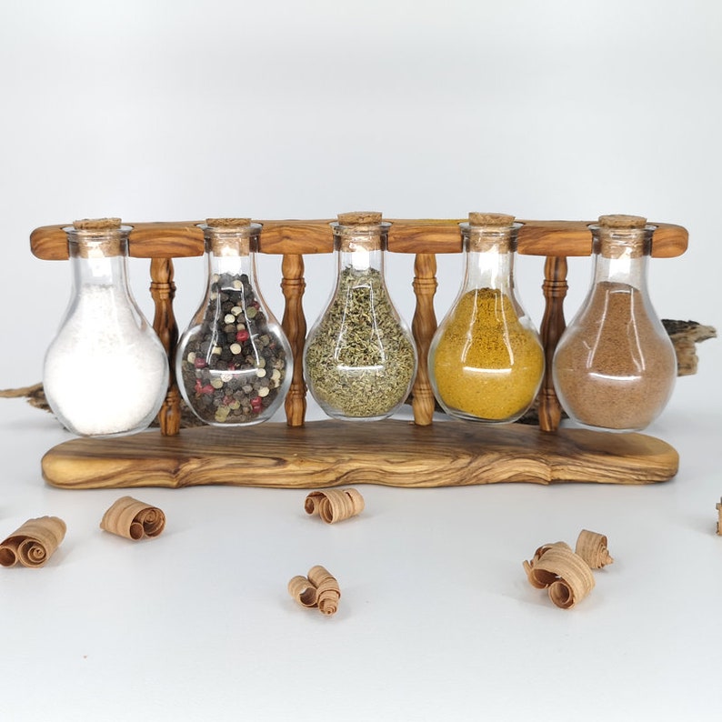 Olive Wood Spice Stand Olivewood Pens® image 1