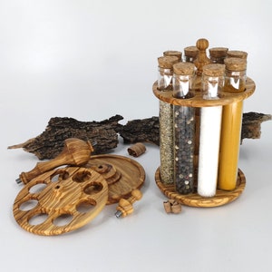 Olive Wood Spice Stand - Olivewood Pens®