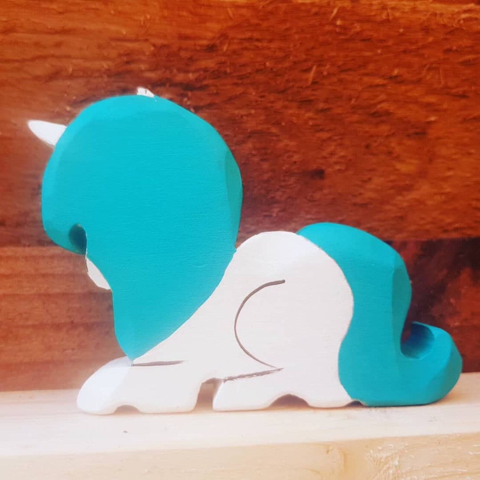 Unicorn Toy Waldorf Unicorn Wooden Unicorn Wooden Toy Etsy UK