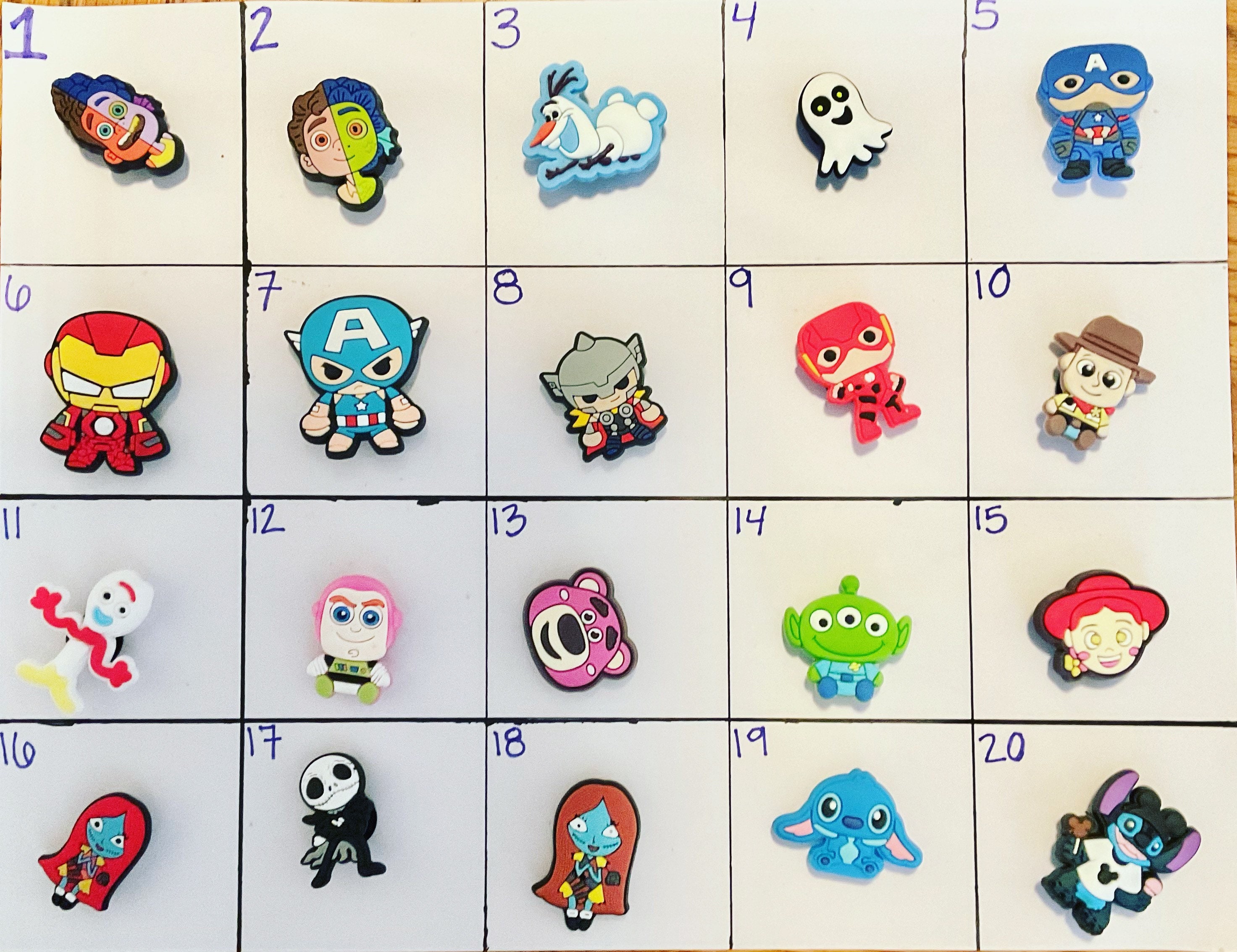 Croc Jibbitz/charms Etsy