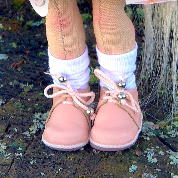 PDF tutorial shoes for 8" - 10" doll / shoes for doll / pattern doll's shoes / Sewing boots for doll / cloth doll's boots Pattern