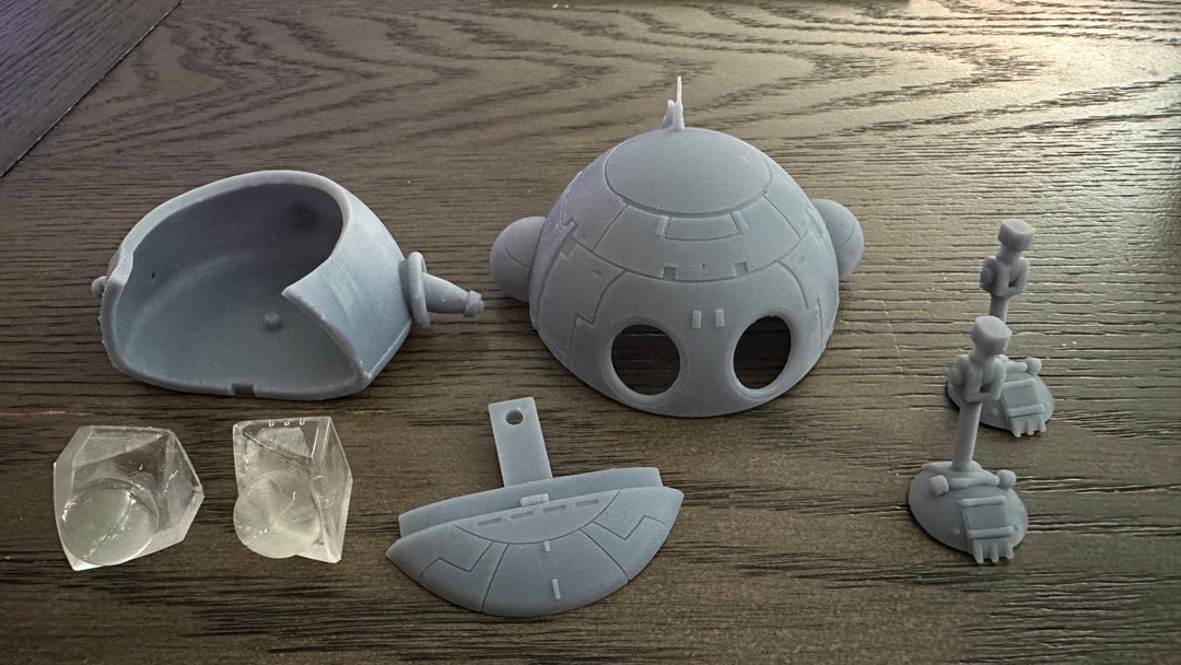 Wheems Batteries Not Included Raw Resin Kit Etsy