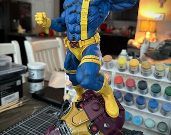 Cyclops, statue resin printed,  X men