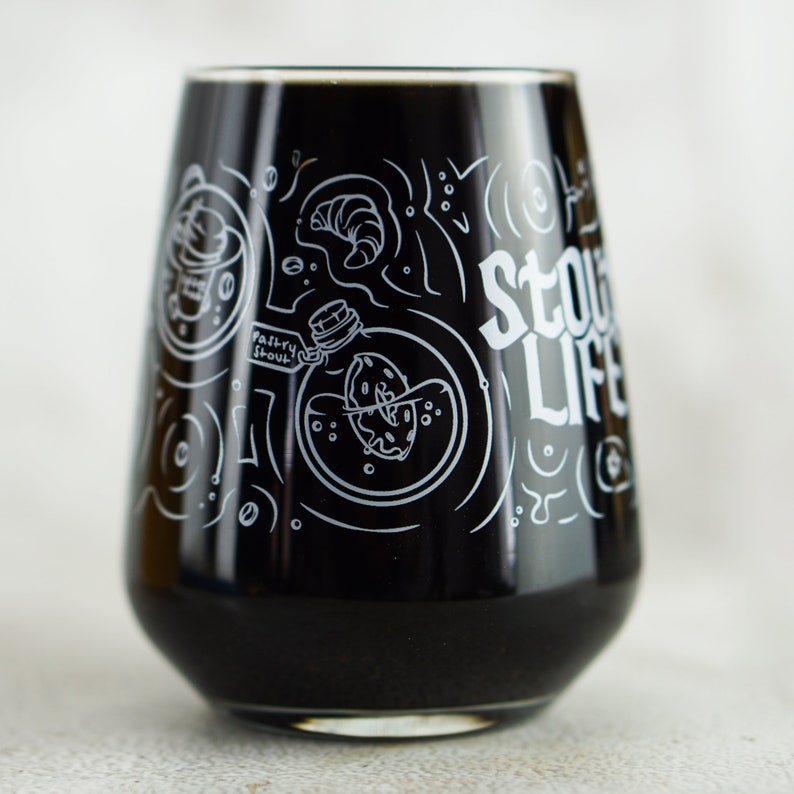 Craft Beer Glass Stout Life image 7