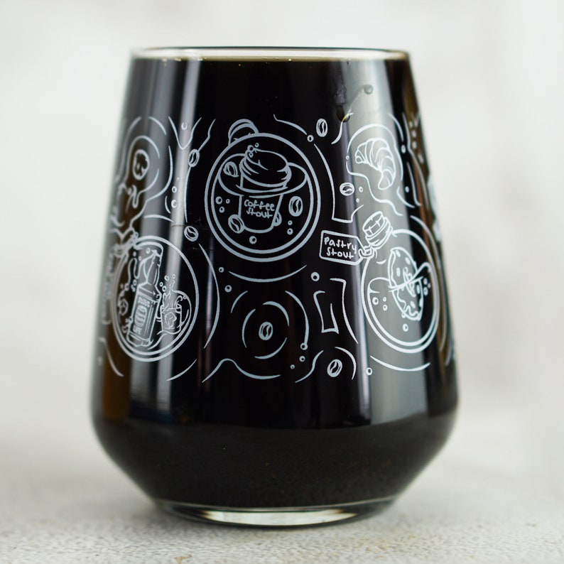 Craft Beer Glass Stout Life image 4
