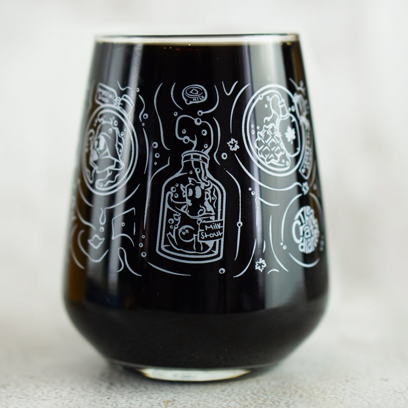 Craft Beer Glass Stout Life image 6