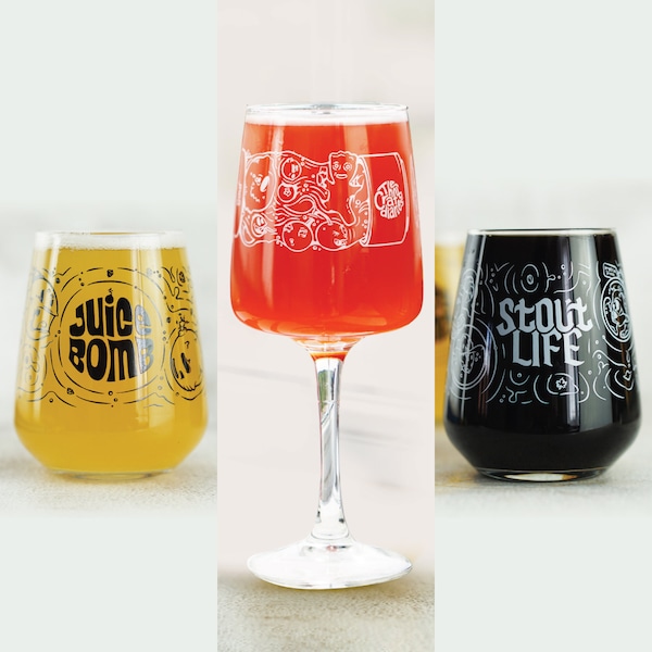 Craft Beer Glass Set (Styles)