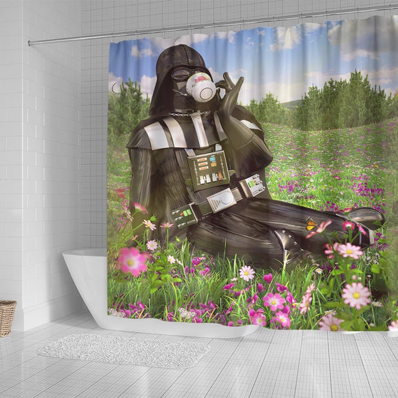 Darth Vader Shower Curtain Shower Curtain Unique Cool Shower Etsy