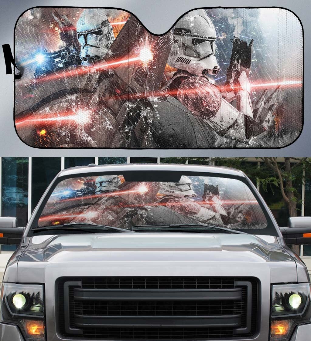 star wars auto sunshade