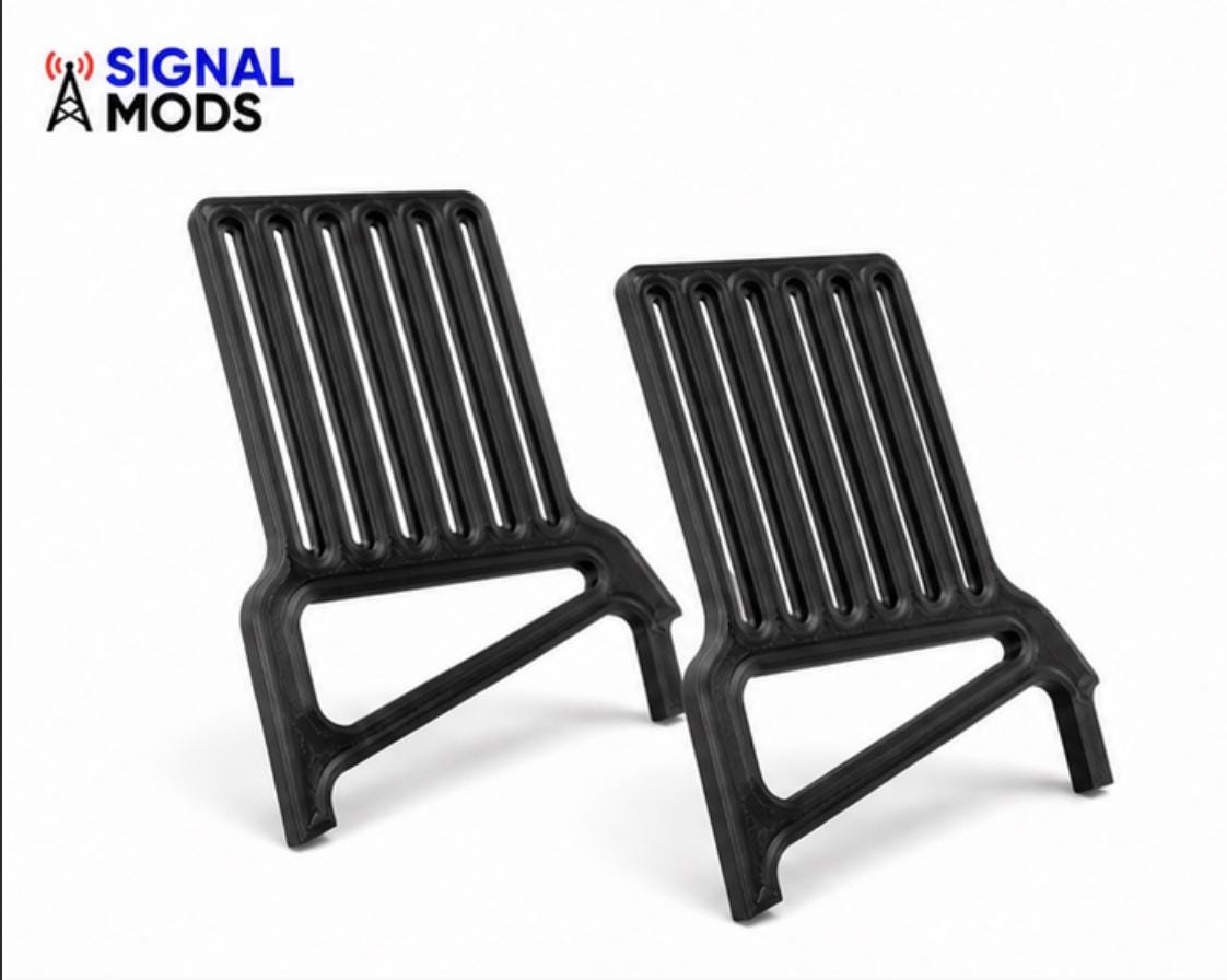 Universal Ham Radio Rack Stand – 45 Degree Desktop Mount for Mobile ...