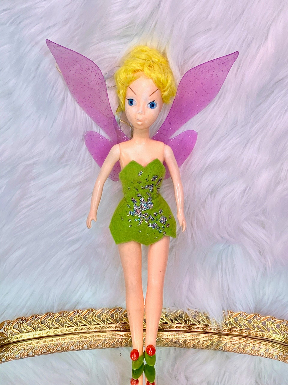 Vintage 1960's TINKER BELL Christmas Ornament Disney Hong Etsy 日本