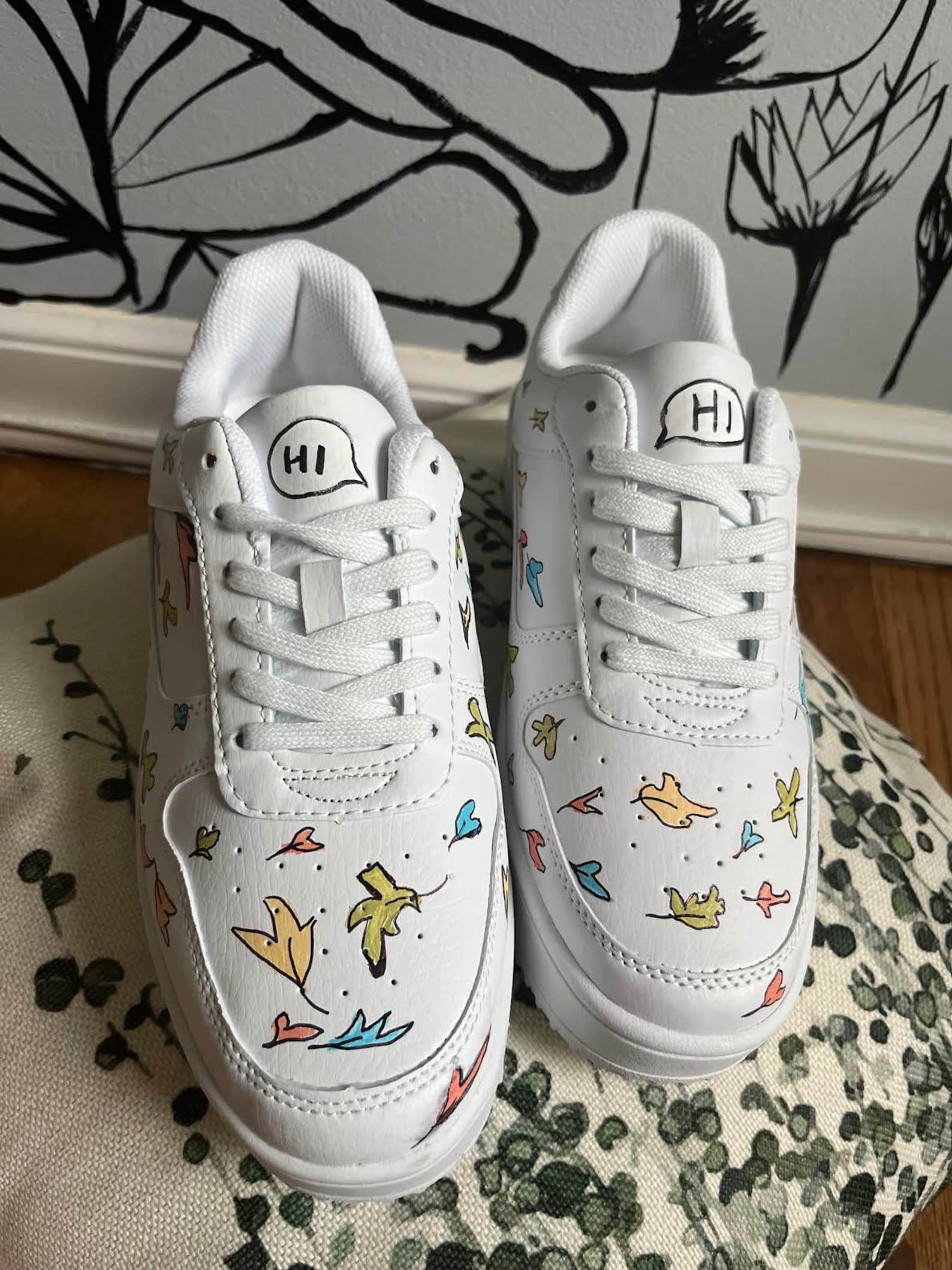 Painted Shoes Nike Vsco Shoes My Girl