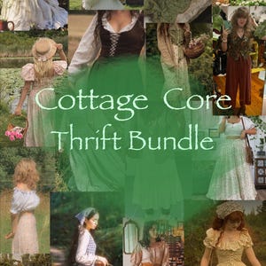Cottage Core | Thrifted Bundle | Mystery Box Personalized for you | Pinterest Core|Sustainable Fashion | 3-10 Pieces |Accessories as Add-Ons