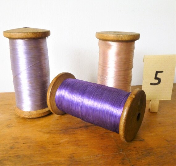 25 Large Spools of 3-PLY Polyester threads - Assorted Pastel Colors