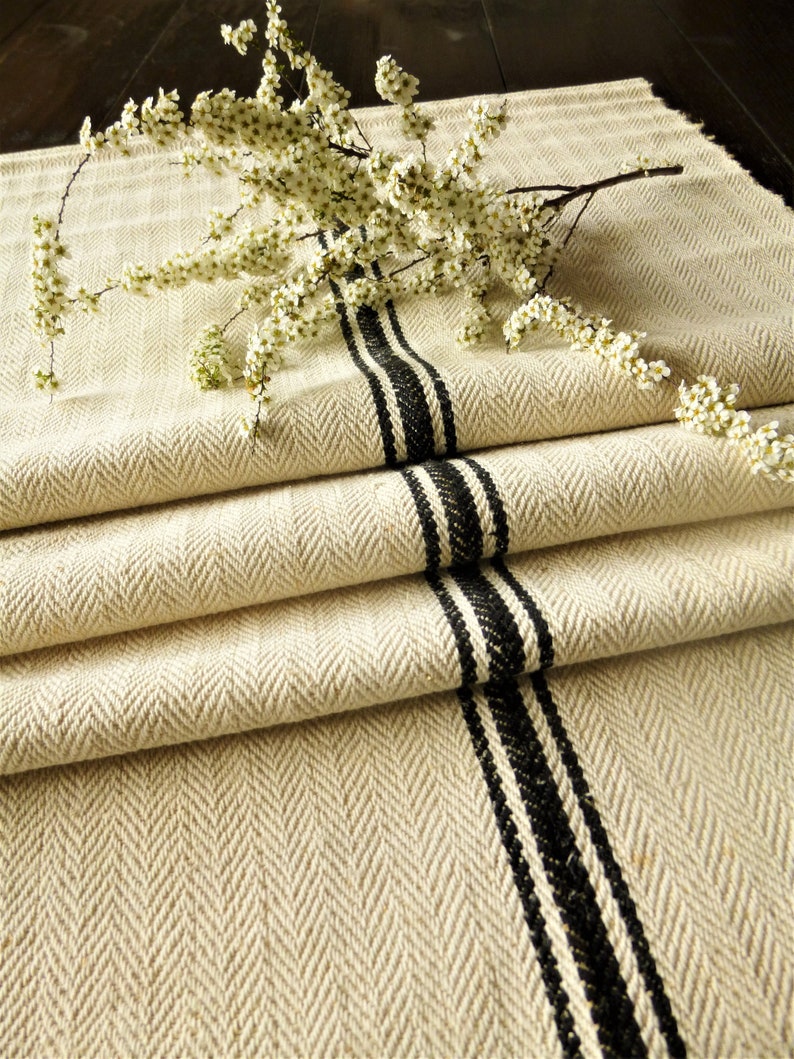 Rustic Table Runner piet 1.40 M Antique Grain Etsy