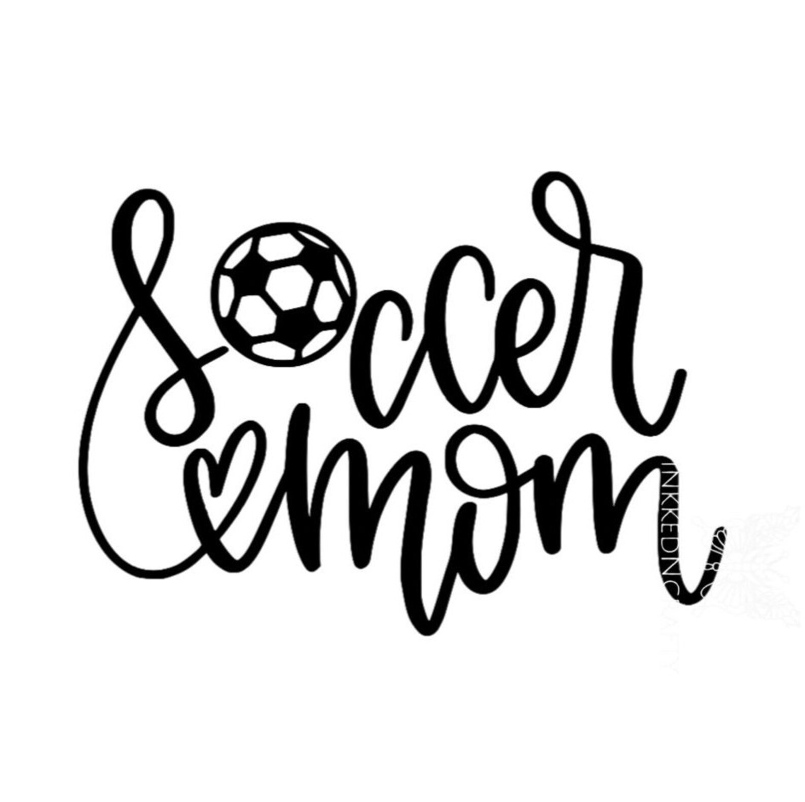 Soccer Mom Decal Soccer Mom Sticker Soccer Decal Cup Etsy
