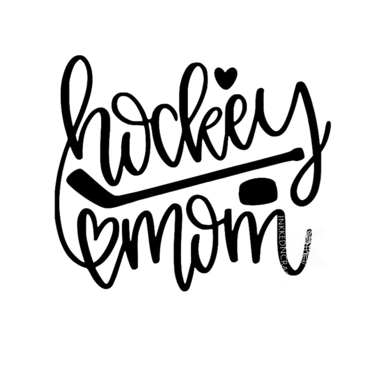 Hockey Mom Decal Hockey Mom Sticker Hockey Decal Car - Etsy