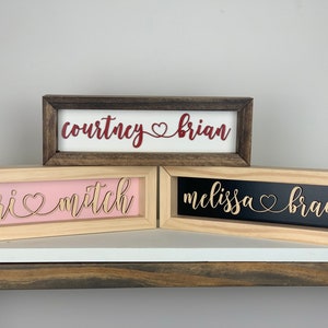 Love sign, Valentines Day sign for a shelf, ledge or mantle. can also hang