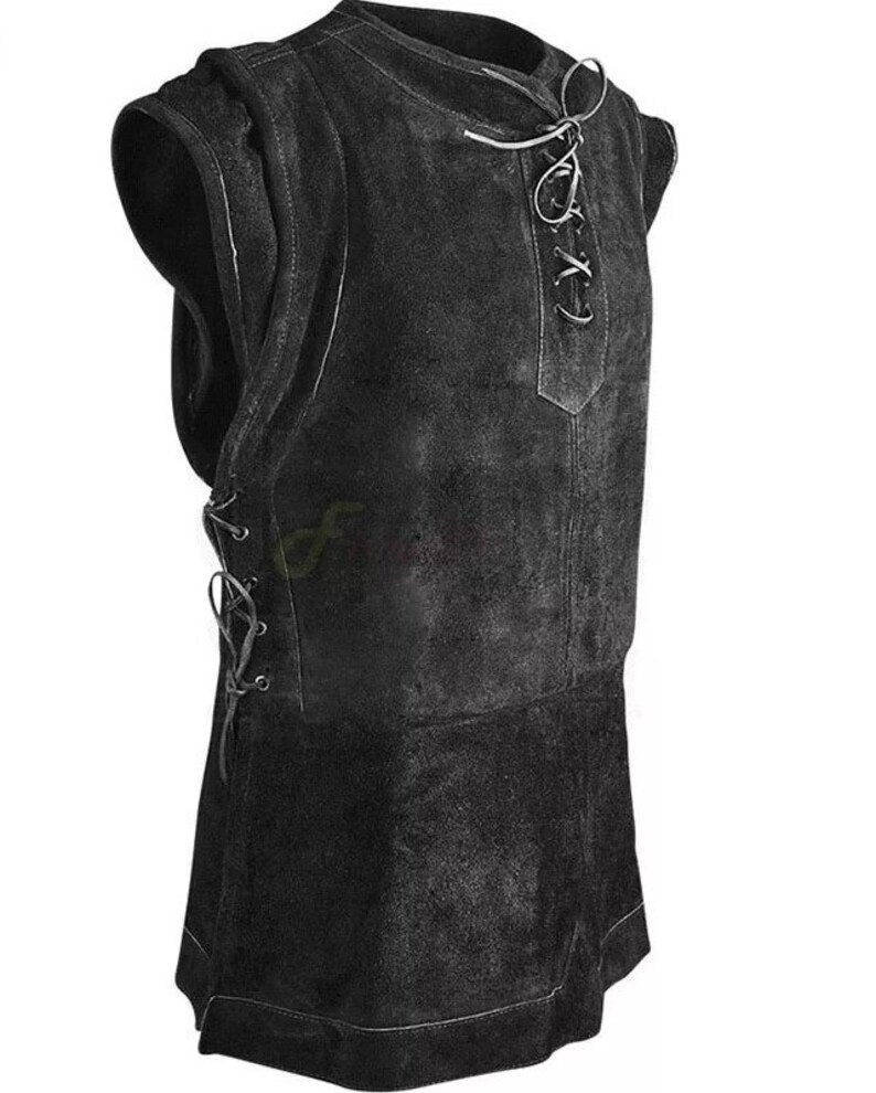Mens Medieval Viking Archer Vest Etsy