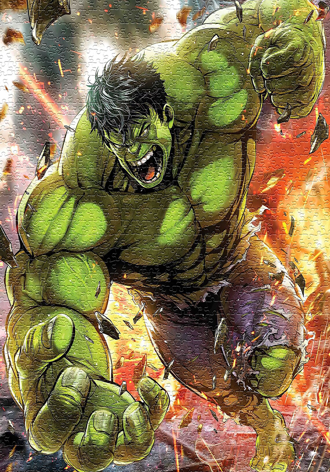 Hulk 1000 Piece Jigsaw Puzzle Premium Jigsaw Puzzle Birthday Etsy