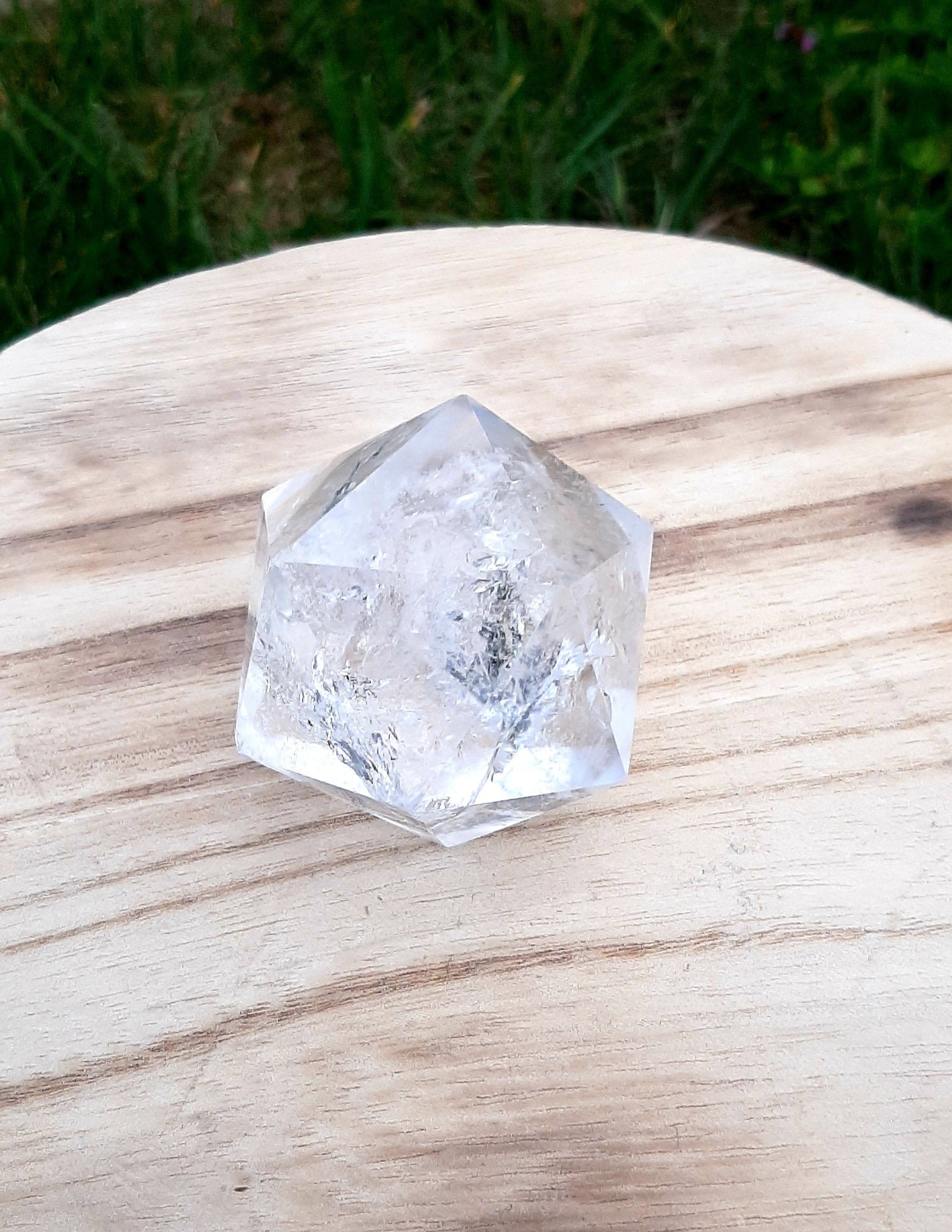 Icosaèdre Cristal de Roche