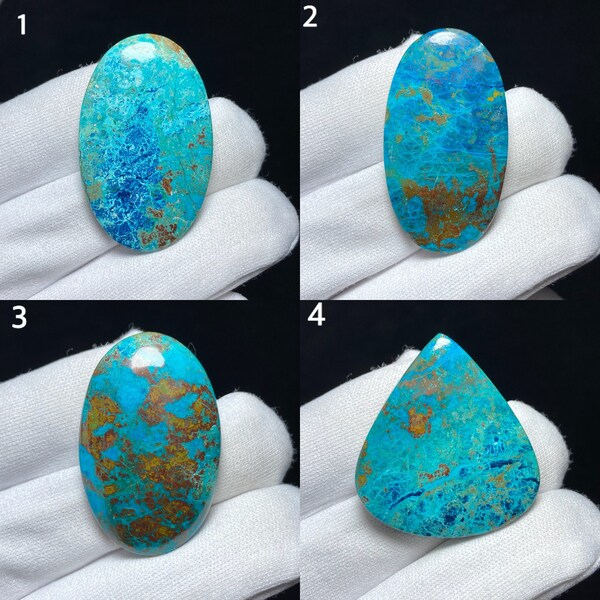 Top Grade Shattuckite Cabochon loose Gemstone (DM for wholesale price)