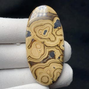 Cabujón de Schalenblenda natural / 53,2x25,7x4,9 MM 101,31 quilates /