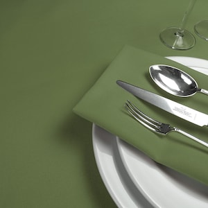Olive Table Linen