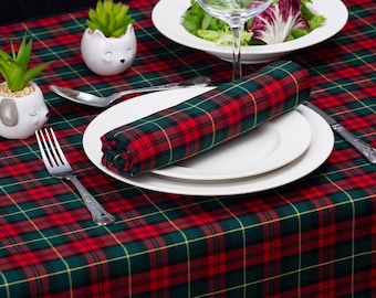 Irish Tartan Table Linen Range