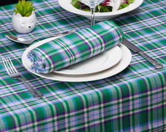 Contemporary Glasgow Tartan Table Linen Range