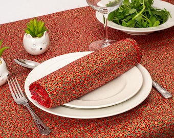 Festive Floral Table Linen Range