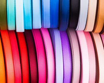 Grosgrain Ribbon, 20 metre Full Roll