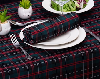 Hunting Tartan Table Linen Range