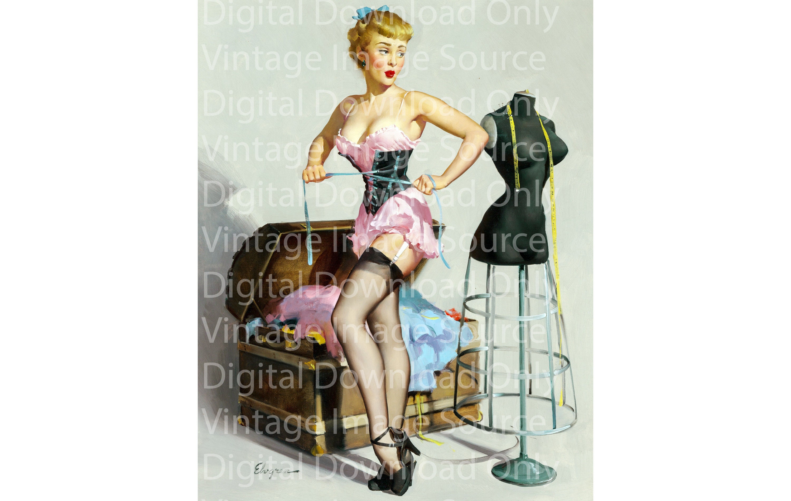 1950s Sexy Lingerie