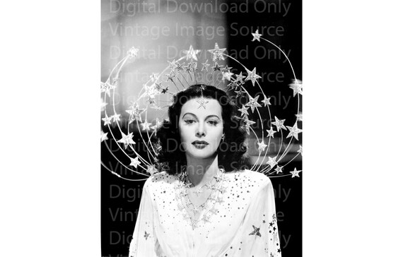 Buy DIGITAL DOWNLOAD Hedy Lamarr 1940s Vintage Photo Ziegfeld Girl Old  Hollywood Stars Showgirl Goddess Celestial Costume Online in India - Etsy