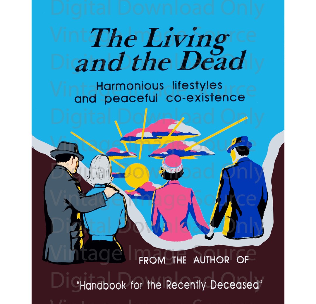 DIGITAL DOWNLOAD Beetlejuice PHOTO the Living and the Dead Handbook