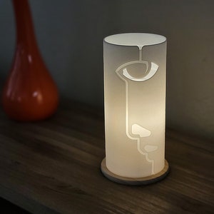 Minimalist Abstract Desk Lamp: Modern Home Decor Light