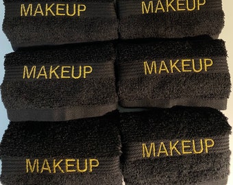 100% Cotton Makeup Hand Towel and Makeup Washcloth
