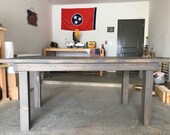 DIY Farmhouse Table Plans: PDF Download