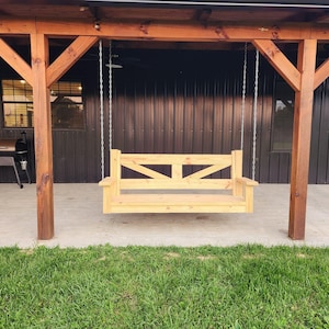 Porch Swing/ Farmhouse/Patio/Garden/plans/ DIY/ PDF download/Digital