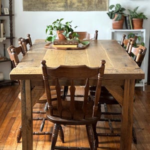 Reclaimed Wood Table Tops | White Oak | Handmade| Farmhouse | Table Top | Rustic | Cabin | Lodge